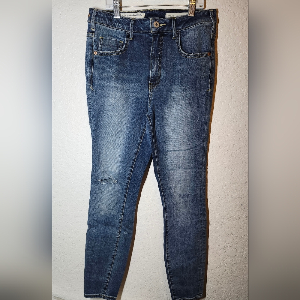 Pilcro size 28Denim Blue Skinny Jean